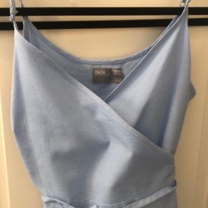 ASOS Blue Wrap Dress